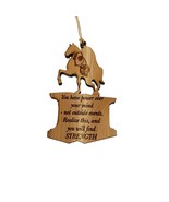 You have Power over your Mind Marcus Aurelius CEDAR Ornament - $366.72 MXN