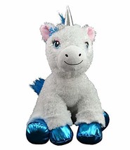 Teddy Mountain Christmas Unicorn Heartbeat Voice Recorder 20 sec. Recordable Stu - $26.68