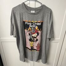 Vintage 1998 Betty Boop Fire Chief Betty Shirt Sz 2XL Firefighter Single... - $24.50