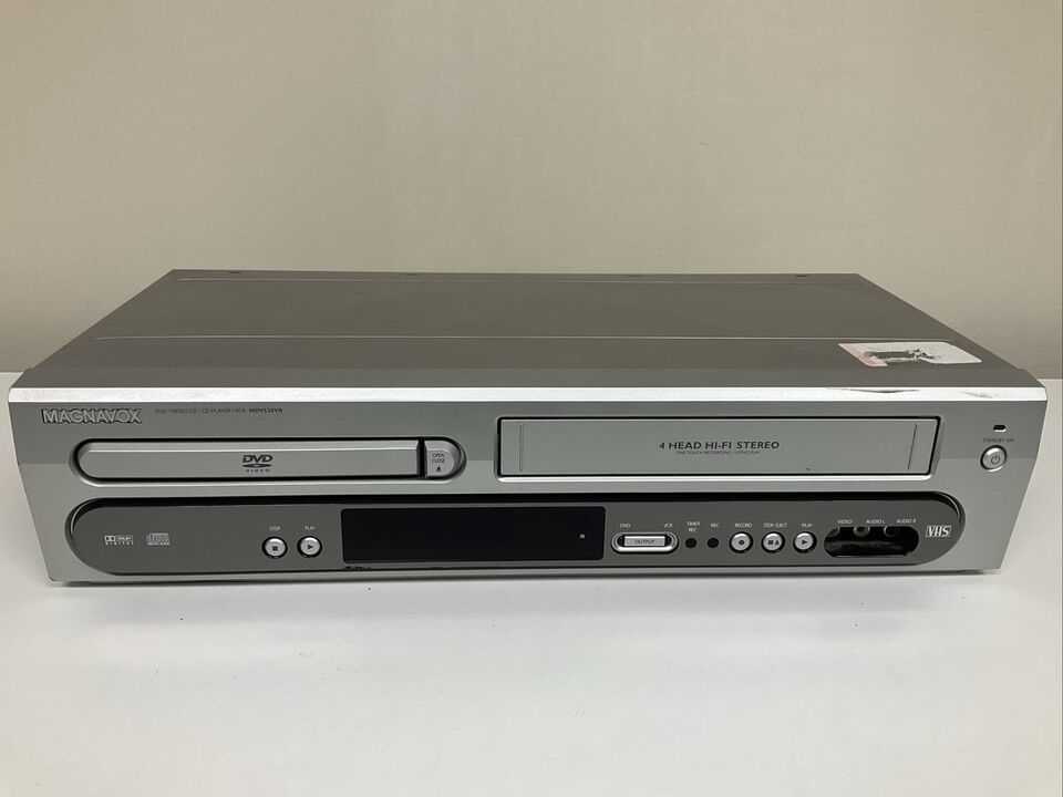 Magnavox DVD Cassette Player Mdv530vr For Parts - $16.82