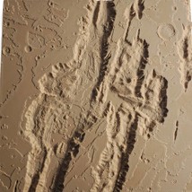Mars 3D Topography Model of Valles Marineris - £9.57 GBP