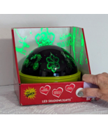 Dr. Seuss How The Grinch Stole Christmas LED Shadow Lights Projector Lig... - $31.63