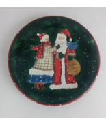 Set Of 2 Santa Mates by Noble Excellence 8 3/8&quot; Plate - $22.90 CAD