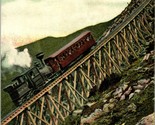 Vtg Postcard Pre-1910 Undivided - Jacob&#39;s Ladder Mt. Washington New Hamp... - $4.90