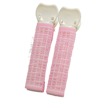 Saelyn Hair curl clips for Women Girls, 2 PCS Pink - $6.99