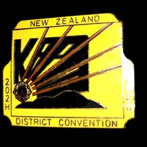 1986 New Zealand Lions club brooch~district convention 202H - £26.19 GBP