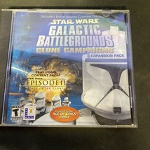 Star Wars: Galactic Battlegrounds Clone Campaigns PC Game 2002 - £7.72 GBP