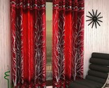 Polyester Door Curtains Shalimar Frill Eyelet Grommets Window Curtain Se... - $27.07+