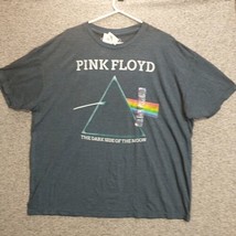 Pink Floyd The Dark Side Of The Moon Shirt Rock Band Tee Distressed Look - $14.84