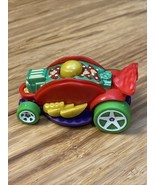 2022 Hot Wheels Car-De-Asada Fast Foodie Taco Car  Red KG JD - $182.25 MXN