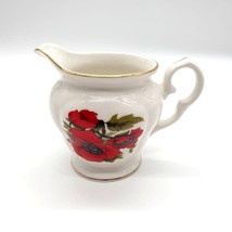 Poppy Pettertree Gracie China Creamer Pitcher Collection Red Floral - £10.47 GBP