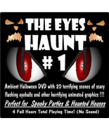 Animated Halloween EYE DVD Video Effect Creepy Scary Haunted House Scare... - £6.81 GBP
