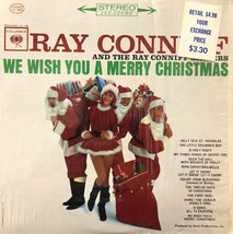 Ray Conniff And The Singers - We Wish You A Merry Christmas (LP) G+ - £3.73 GBP