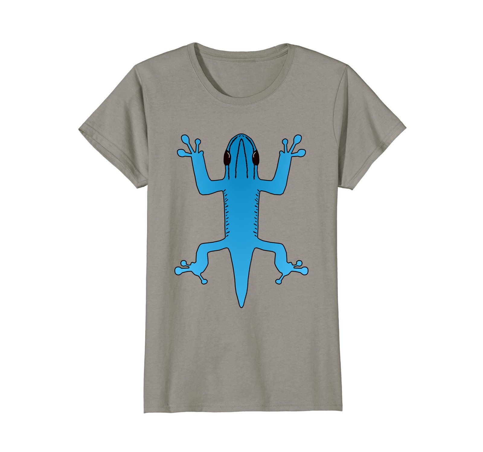 Electric Blue Day Gecko Shirt - Gecko Tshirt - Geckos Tee - £15.97 GBP