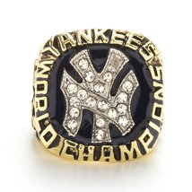 MLB 1977 NEW YORK YANKEES WORLD SERIES CHAMPIONSHIP RING Replica - £19.66 GBP