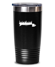 Fishing, Hunting Tumbler Fish Skeleton and Forest Black-T-20oz  - £23.13 GBP