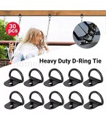 30PCSTie Down Hook Point Load Securing Lashing D Ring Heavy Duty Anchor ... - $20.55 CAD