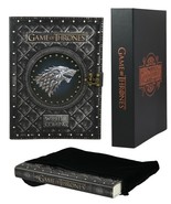 Game of Thrones Winter Is Coming Stark Direwolf Large Embossed Journal 7... - €44,22 EUR
