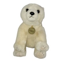 Miyoni Aurora Polar Bear White Plush Stuffed Animal Artic 2016 9" - $10.34