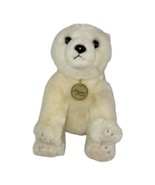 Miyoni Aurora Polar Bear White Plush Stuffed Animal Artic 2016 9&quot; - $9.75