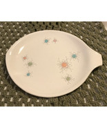 Vtg Grant Crest Tempo Mid-Century MCM Atomic Starburst Serving Platter s... - $166.20 CAD