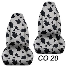 Car seat covers Fits Smart Fortwo 2008 to 2013 nice Cow design 6 Colors - £59.93 GBP