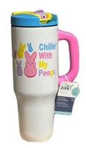 Peeps Stainless Steel Tumbler Insulated with Handles Sip or Straw 40 oz - $25.99