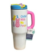 Peeps Stainless Steel Tumbler Insulated with Handles Sip or Straw 40 oz - $25.99