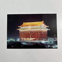 Taiwan Taipei the Grand Hotel Republic of China postcard Nighttime - £3.63 GBP