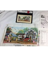 1990 DIMENSIONS NEEDLEPOINT KIT 2375 ROSEWIND COUNTRY INN Partially Comp... - £23.57 GBP