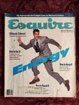 ESQUIRE May 1988 Theresa Russell Michael Crichton John Ed Bradley Ray Charles - £11.33 GBP