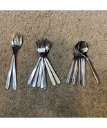 Ikea 224 58 Stainless flatware forks &amp; spoons - £7.10 GBP