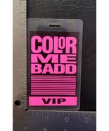 COLOR ME BADD - VINTAGE ORIGINAL CONCERT TOUR LAMINATE BACKSTAGE PASS  - £15.18 GBP