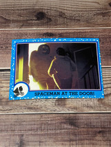 VINTAGE 1982 TOPPS - E.T. Movie Trading Cards # 52 SPACEMAN AT THE DOOR! - £1.17 GBP
