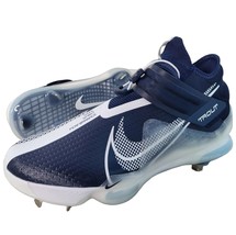 Nike Force Zoom Trout 7 Pro Size 9 Baseball Cleat Shoes Navy White C13134-403 - $79.20