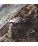 Lightning Ridge Solid Natural Opal Ring - $184.99