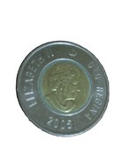 Canada Canadian 2 Dollar Coin 2005 Queen Elizabeth II Polar Bear - $5.60