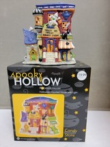 Spooky Hollow Trick Or Treat Candy Store Lighted House light not included Used - £17.60 GBP