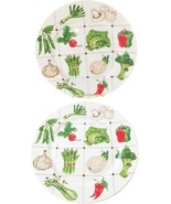 Lot Of 2 Georges Briard &quot;La Salade&quot; A Garden Medley, Dinner Plate 10.5” ... - $37.97 CAD