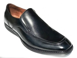 TASSO ELBA Mann Black Loafers Slip On Dress Shoes Men&#39;s 9.5 - £36.32 GBP