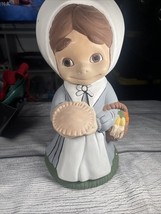 Vintage Hand-Painted Pilgrim Figurines - $475.18 MXN