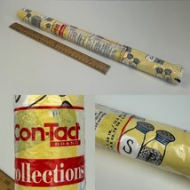 Vtg 1999 Contact Paper Brand Salt Pepper Image Yellow Background 9ft No ... - $15.88