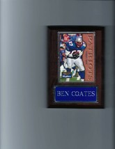 Ben Coates Plaque New England Patriots Football Nfl C - £1.55 GBP