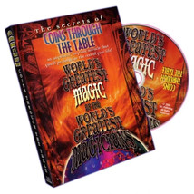 World&#39;s Greatest Magic: Coins Through Table - DVD - £14.66 GBP
