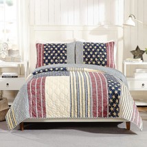 Heirloom Americana 3-Piece Quilt Set - King, Multicolor - $138.99