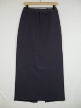 Plein Sud Full Length Navy Blue Silk Pencil Skirt Size  36/6 - £117.26 GBP