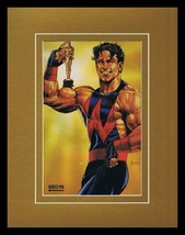 Avengers Wonder Man 1993 Framed 11x14 Marvel Masterpieces Poster Display - $34.64