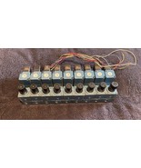 MAC Valves  24V Pneumatic Air Valve Bank Unit Untested For Parts - $24.75