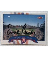 Ernie Banks (d. 2015) Signed Autographed 2002 Fleer Cubs Baseball Card -... - $652.37 MXN