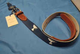 Peter Millar Navy Silver Trophy SIZE 30 Youth Belt BRAND NEW W/TAGS - £54.18 GBP